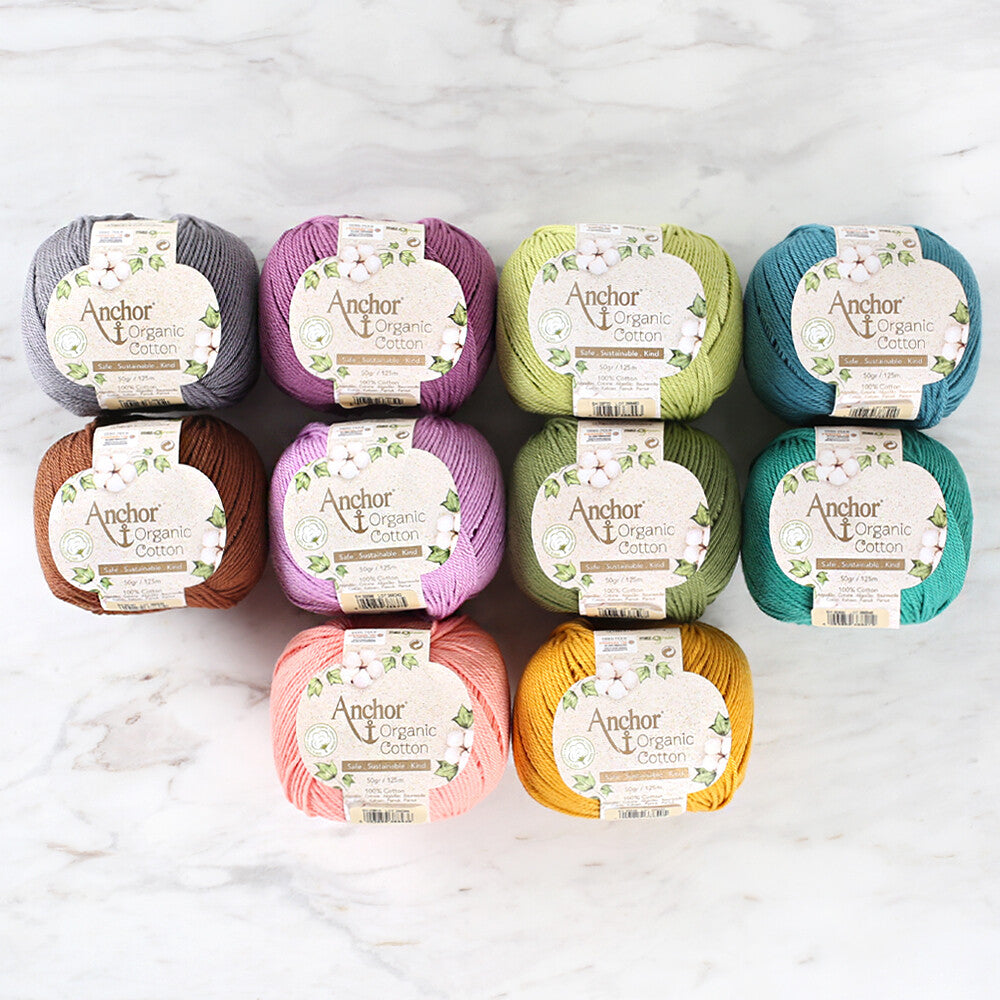 Anchor Organic Cotton Karışık Renk 10'lu Set - A28G002-09061